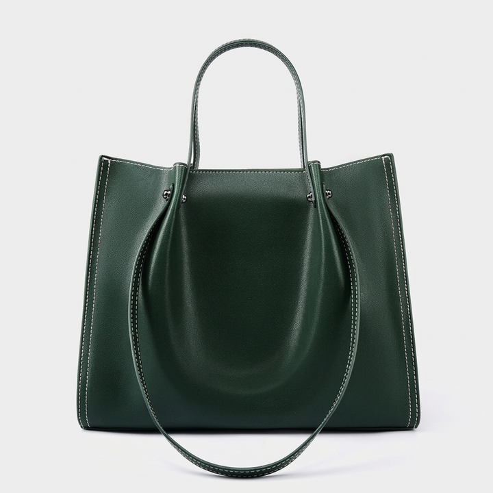 Maren – Leather Shoulder Tote, Work Handbag