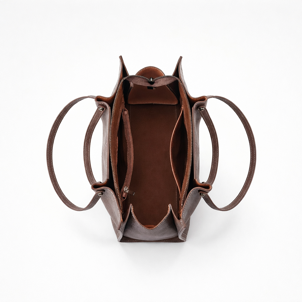 Maren – Leather Shoulder Tote, Work Handbag