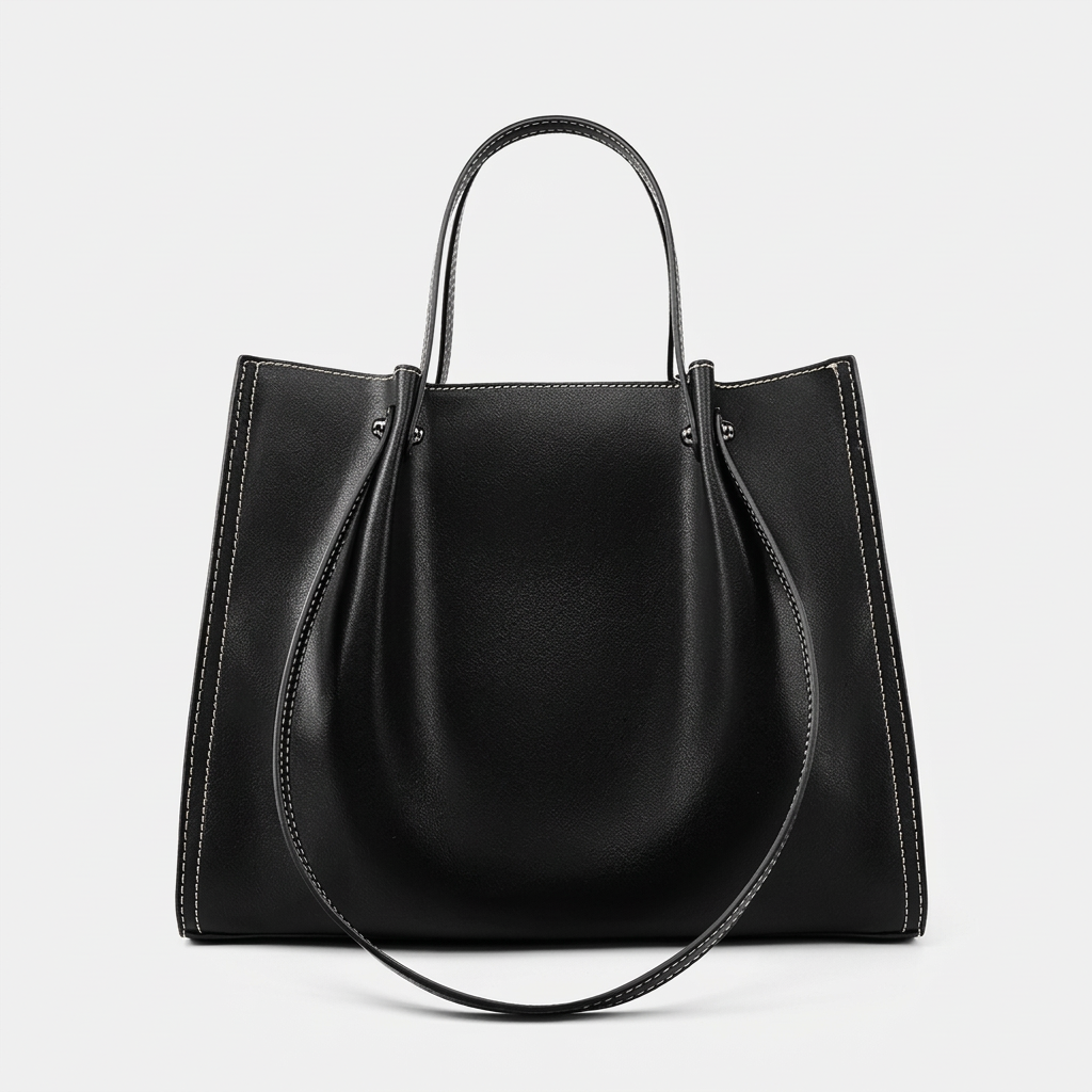 Maren – Leather Shoulder Tote, Work Handbag