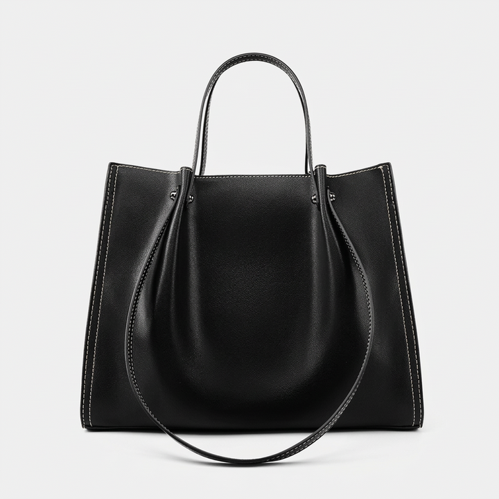 Maren – Leather Shoulder Tote, Work Handbag