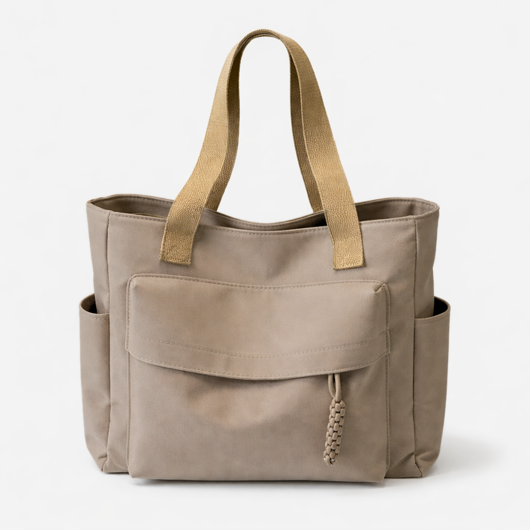 Maren – Large Canvas Tote Bag, Everyday Work Shoulder Bag