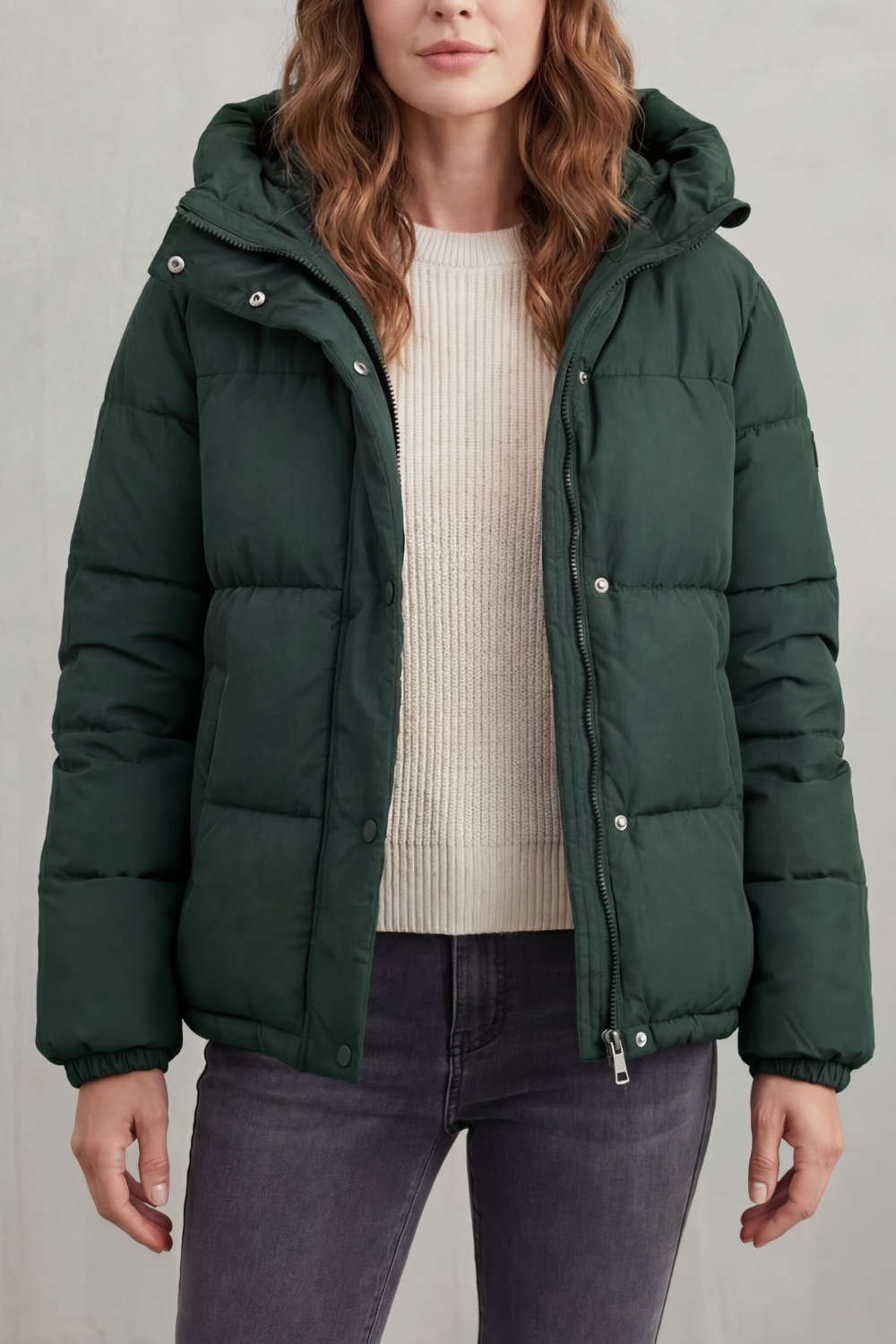 Women's Premium Quilted Puffer Jacket – Lightweight Warmth & Everyday Style