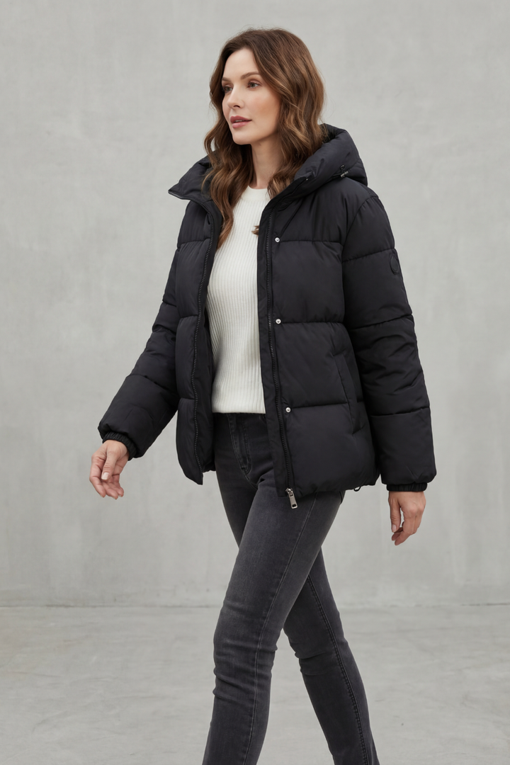 Women's Premium Quilted Puffer Jacket – Lightweight Warmth & Everyday Style