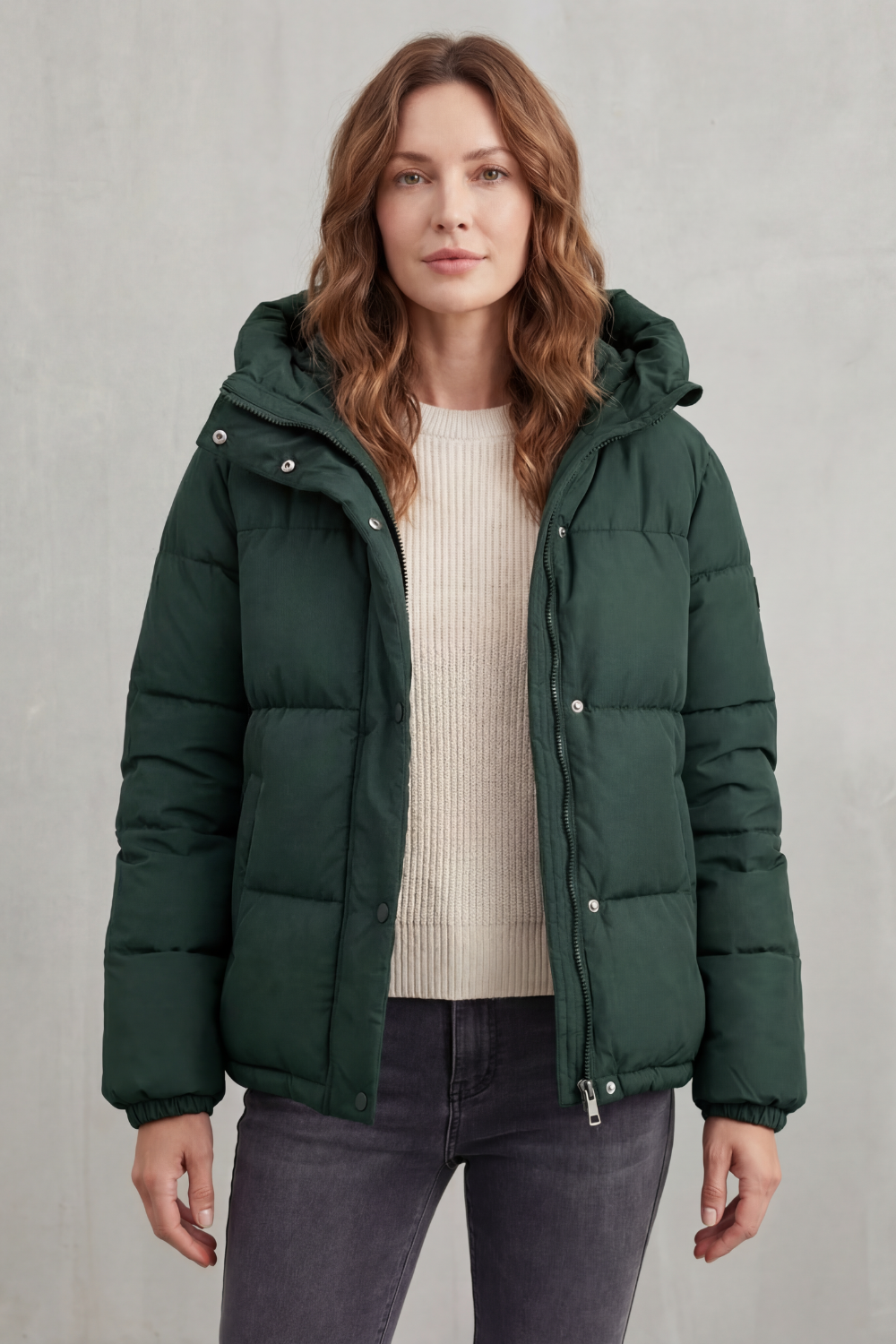Women's Premium Quilted Puffer Jacket – Lightweight Warmth & Everyday Style