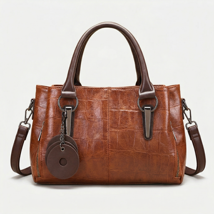 Marlowe – Vegan Leather Top Handle Shoulder Bag