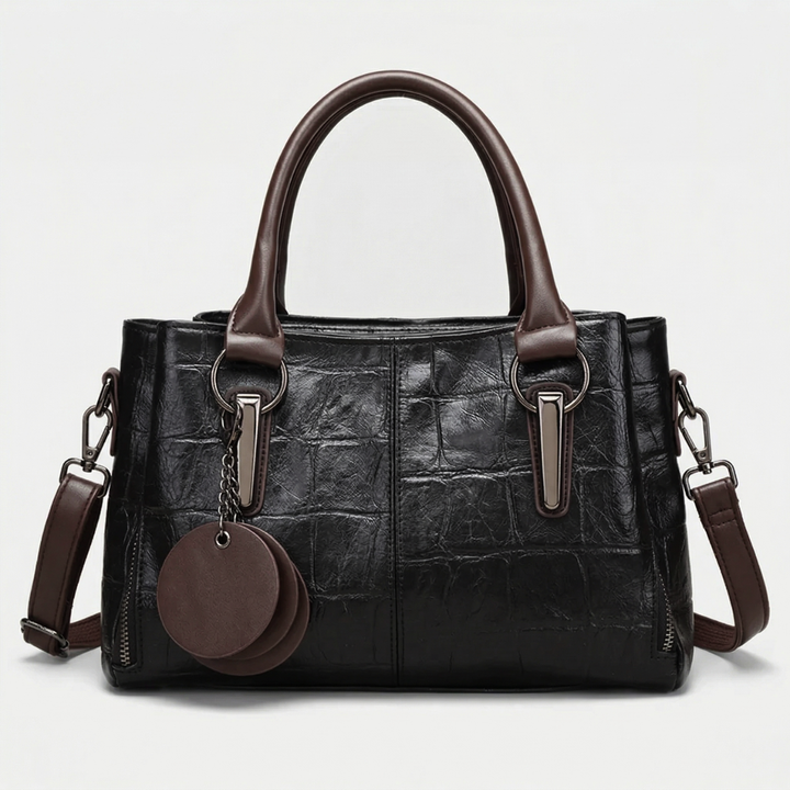 Marlowe – Vegan Leather Top Handle Shoulder Bag