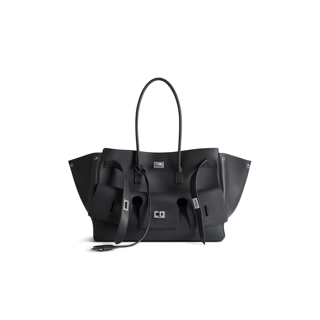 Maxine – Large Vegan Leather Tote Bag with Pockets