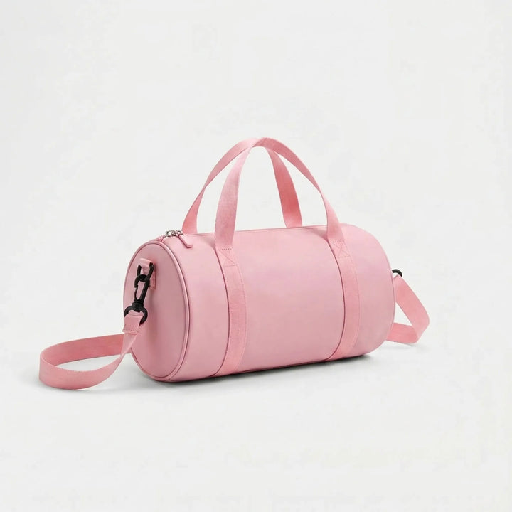 Compact Cylindrical Duffel Bag - Lightweight Gym & Travel Carry