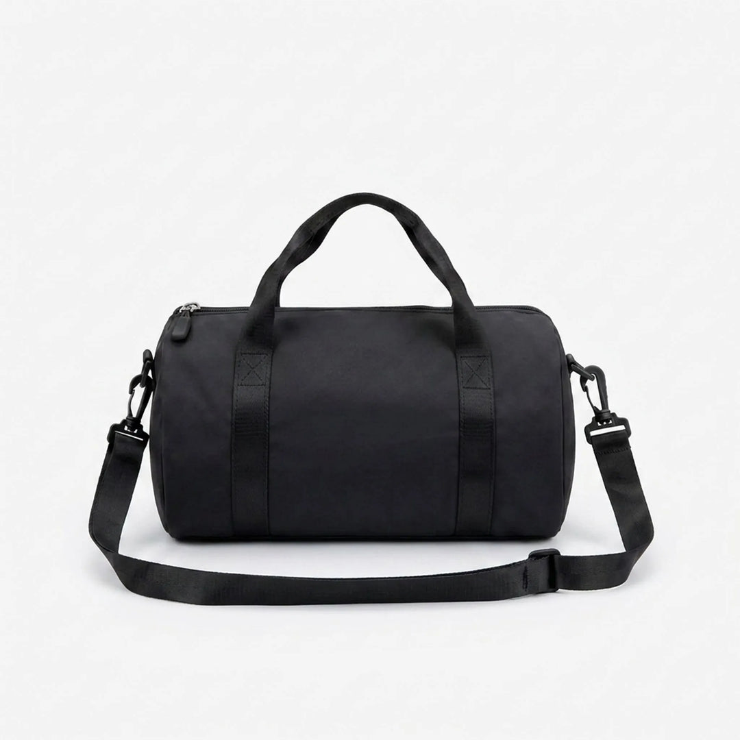 Compact Cylindrical Duffel Bag - Lightweight Gym & Travel Carry