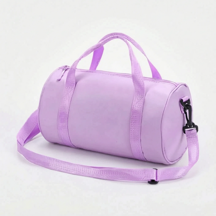 Compact Cylindrical Duffel Bag - Lightweight Gym & Travel Carry