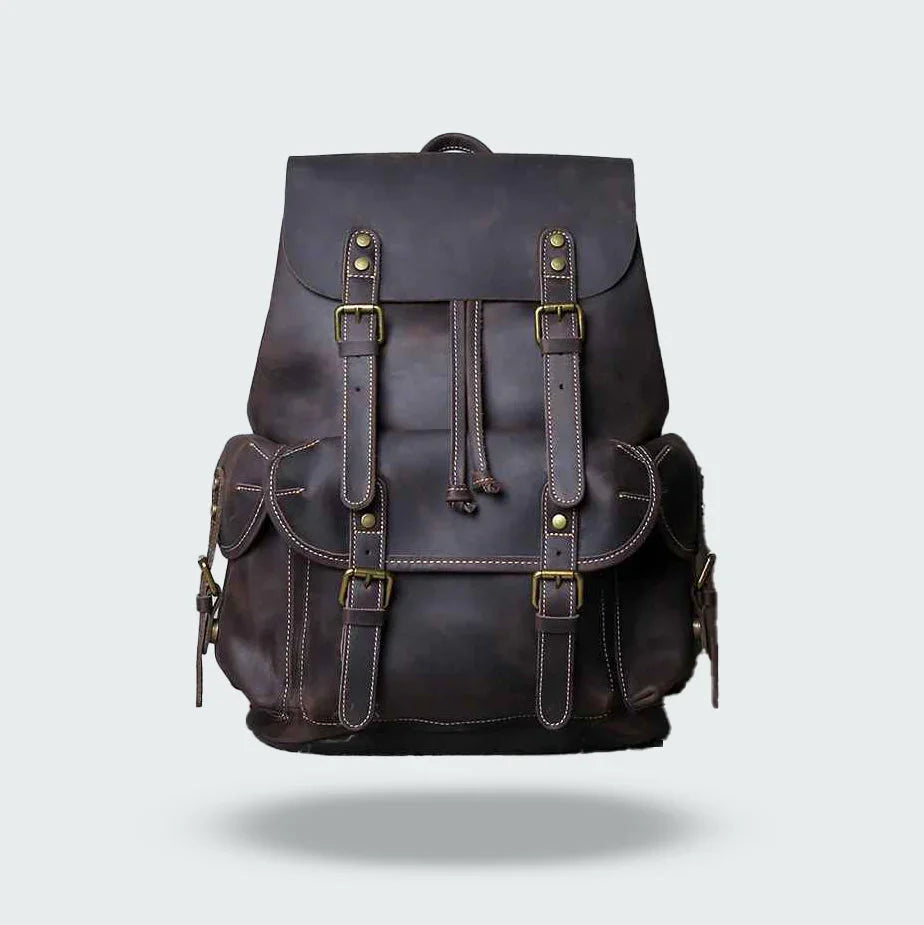 Men's Vintage Backpack with Spacious Interior