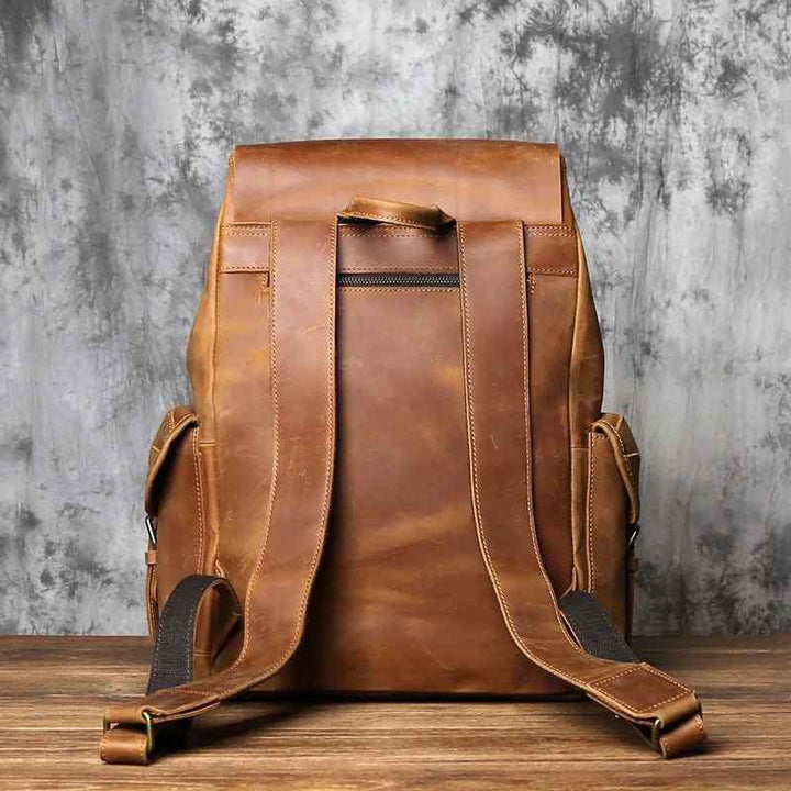 Men's Vintage Backpack with Spacious Interior
