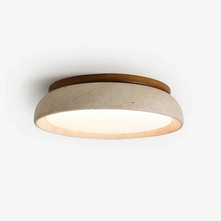 Modern Scandinavian Travertine Ceiling Lamp