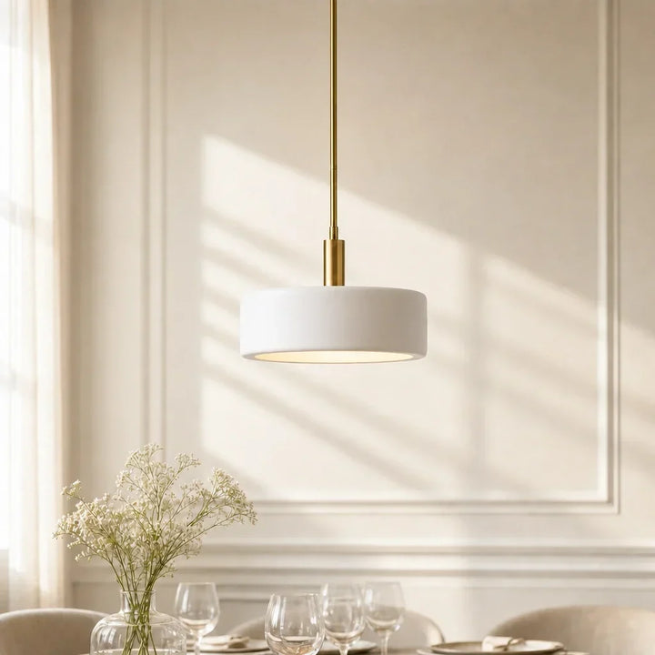 Modern White Porcelain Pendant Lamp