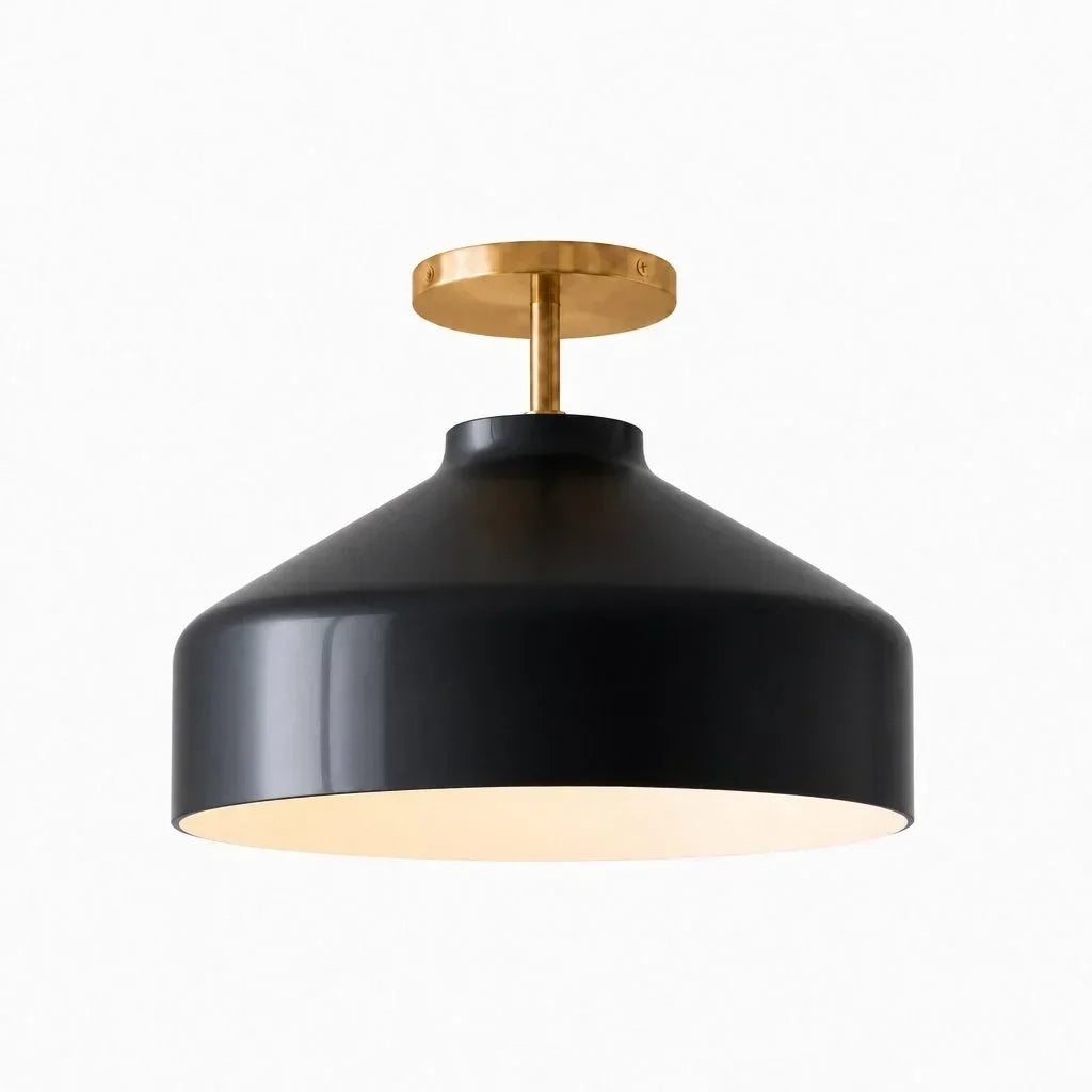 Nerys Nordic Minimalist Morandi Matte Metal Ceiling Light