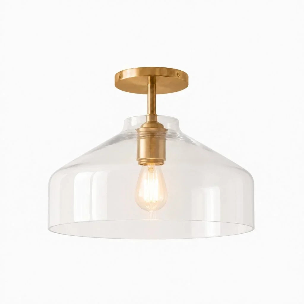 Nerys Nordic Minimalist Morandi Matte Metal Ceiling Light
