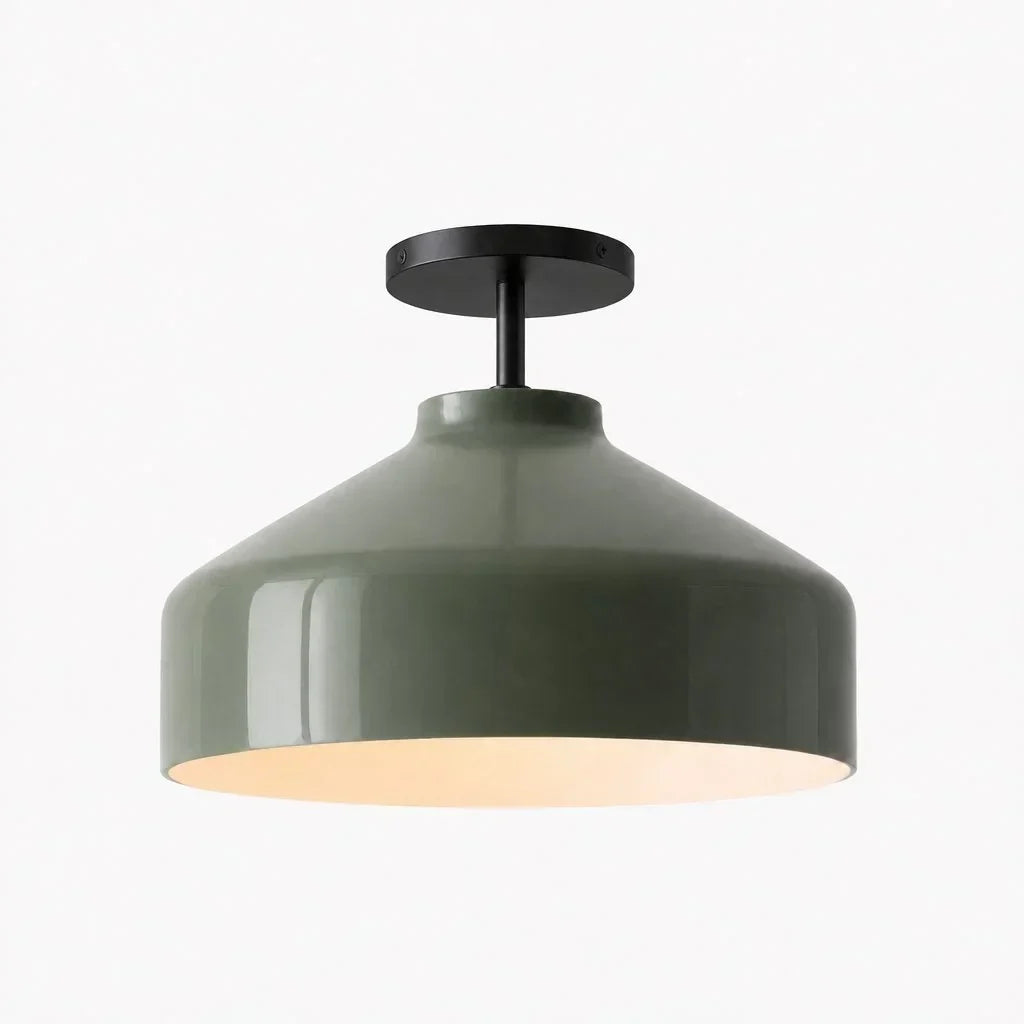Nerys Nordic Minimalist Morandi Matte Metal Ceiling Light
