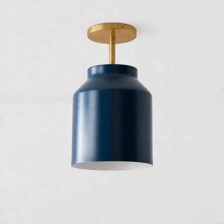 Nerys Nordic Minimalist Morandi Matte Metal Ceiling Light