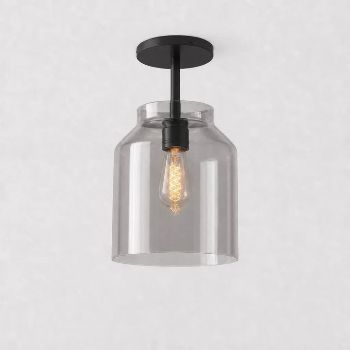 Nerys Nordic Minimalist Morandi Matte Metal Ceiling Light