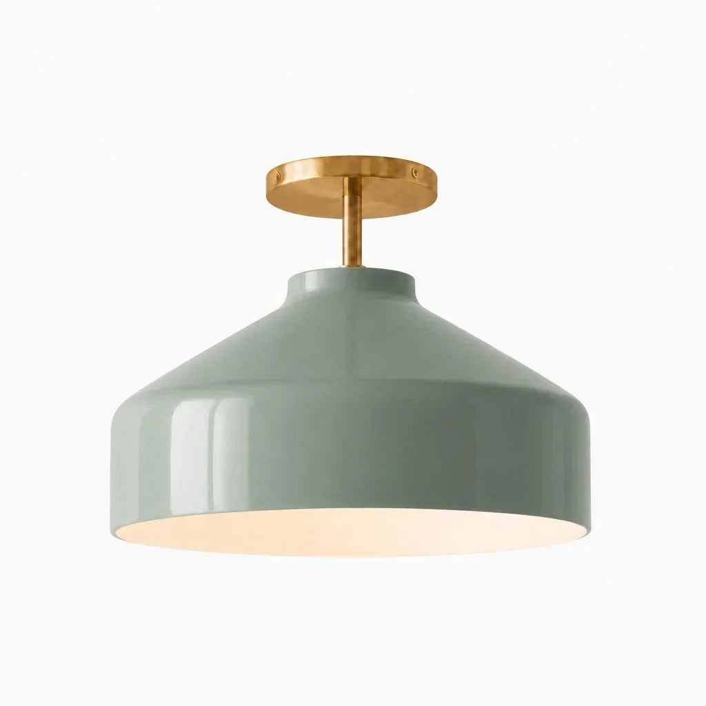 Nerys Nordic Minimalist Morandi Matte Metal Ceiling Light