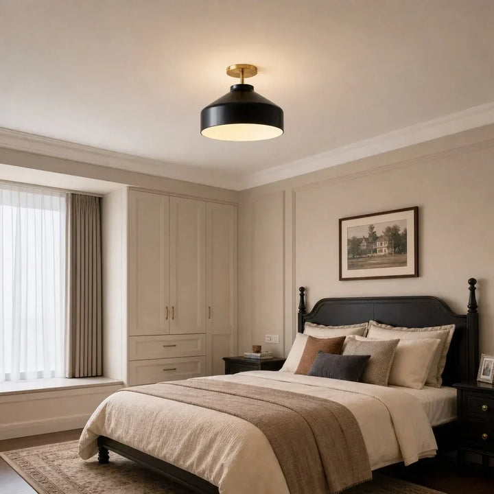 Nerys Nordic Minimalist Morandi Matte Metal Ceiling Light
