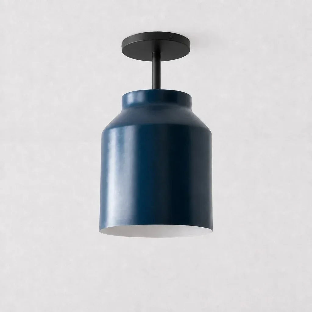 Nerys Nordic Minimalist Morandi Matte Metal Ceiling Light