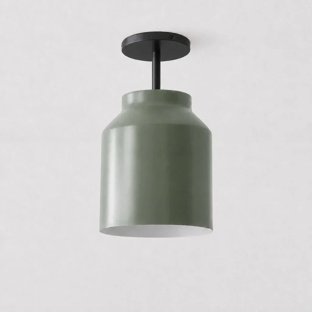 Nerys Nordic Minimalist Morandi Matte Metal Ceiling Light