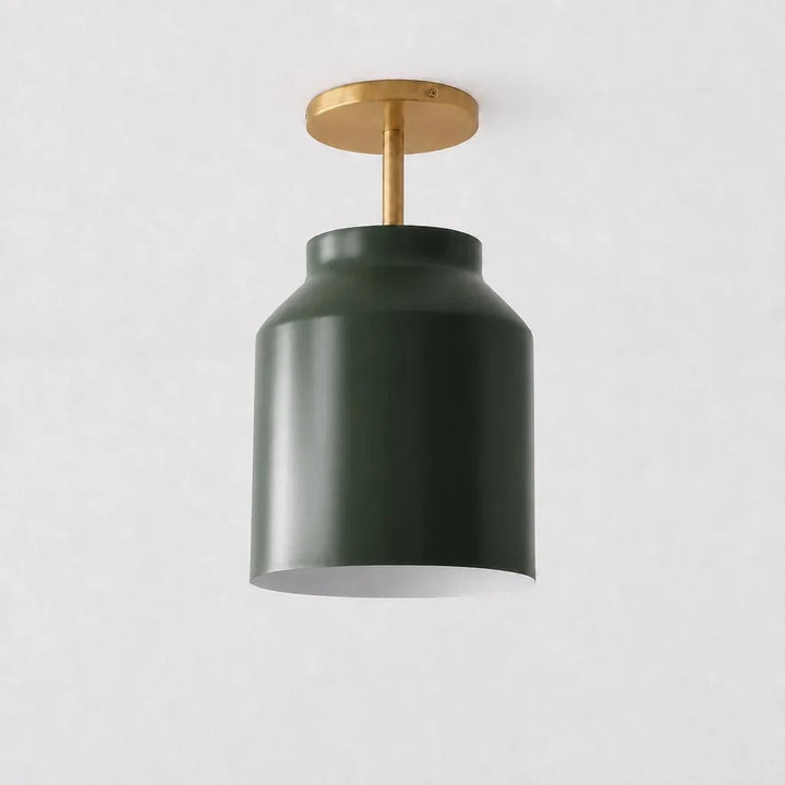 Nerys Nordic Minimalist Morandi Matte Metal Ceiling Light