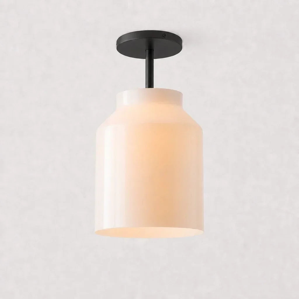 Nerys Nordic Minimalist Morandi Matte Metal Ceiling Light