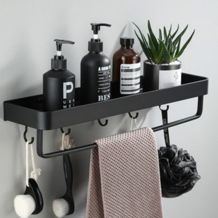 Luxury Bathroom Shelf Without Installation – Sleek, Durable & Space-Saving