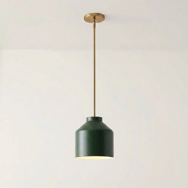 Nerys Nordic Minimalist Morandi Matte Metal Pendant Light