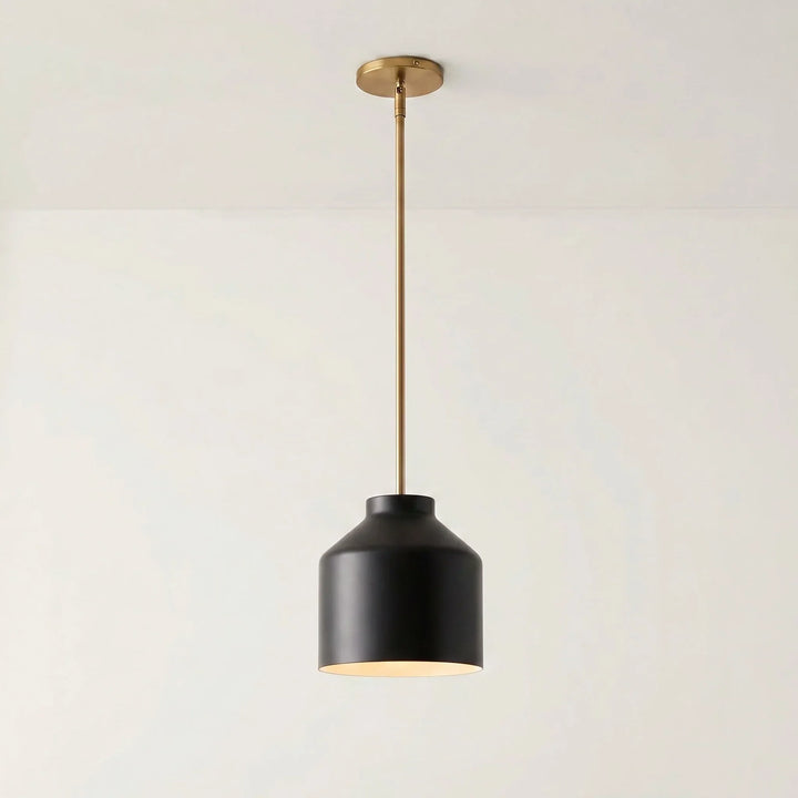 Nerys Nordic Minimalist Morandi Matte Metal Pendant Light