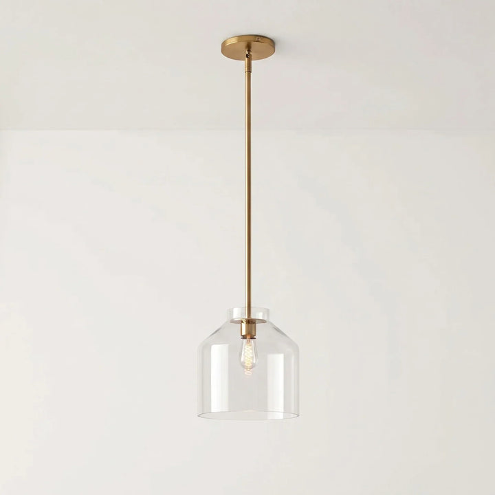 Nerys Nordic Minimalist Morandi Matte Metal Pendant Light