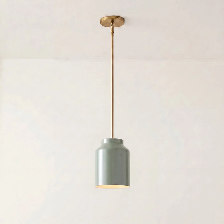 Nerys Nordic Minimalist Morandi Matte Metal Pendant Light