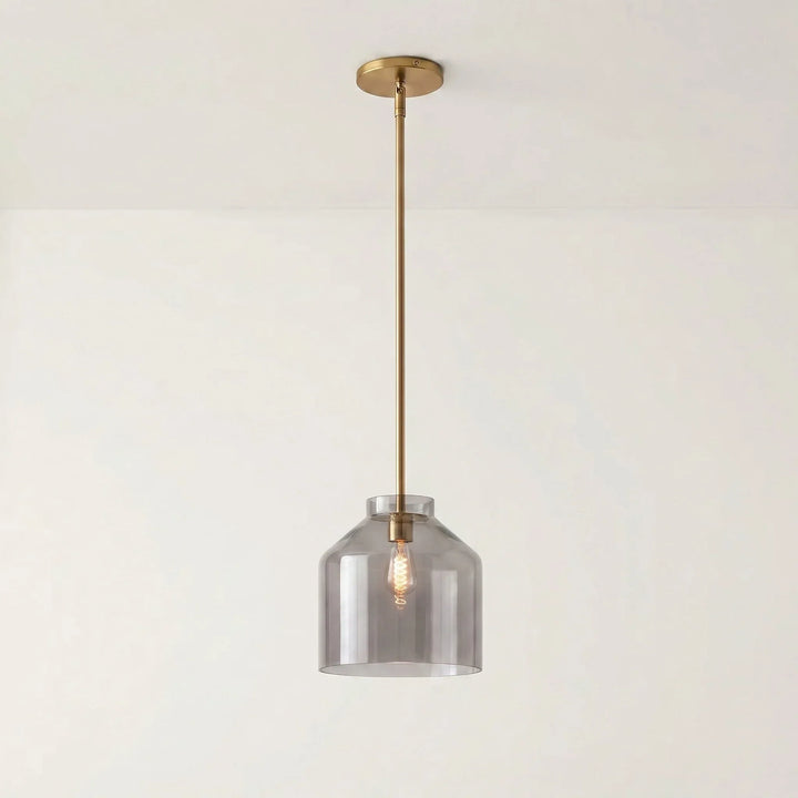 Nerys Nordic Minimalist Morandi Matte Metal Pendant Light