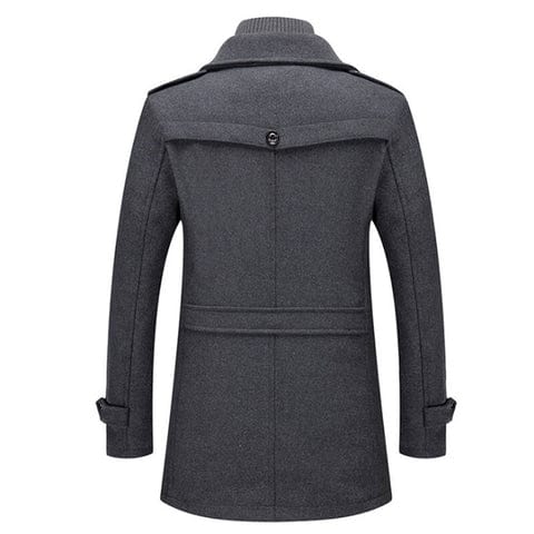 Dannie | Mens Lined Winter Coat with Layered Collar — Warm Winter Coat in 3 Colors S–3XL | Westmere