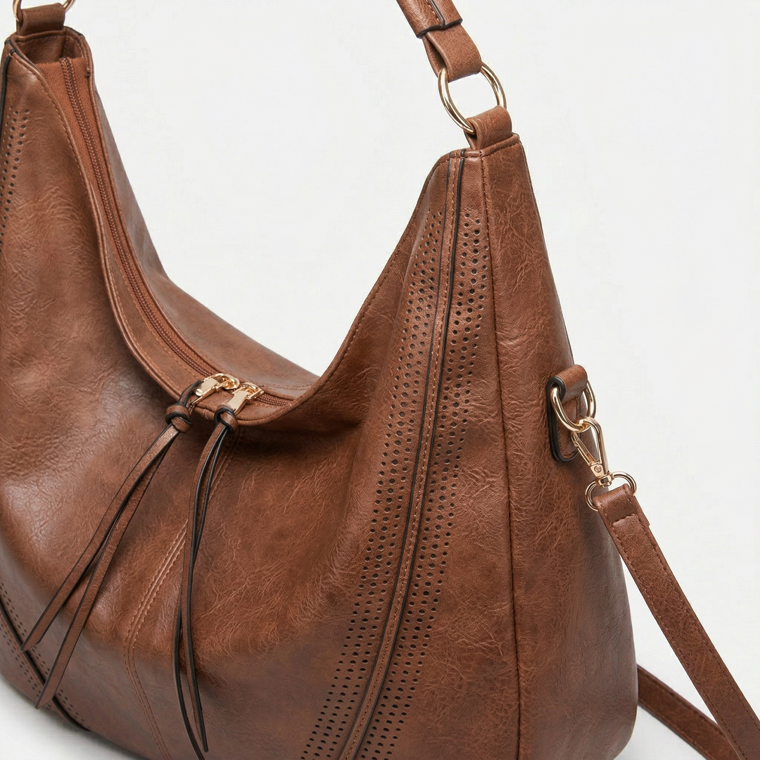 Nora – Large Hobo Bag, Vegan Leather Shoulder Bag Women
