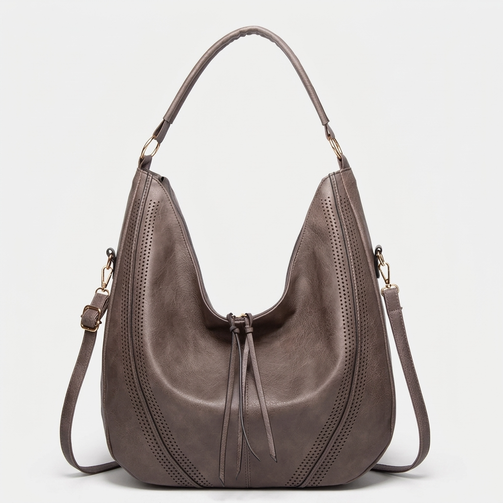 Nora – Large Hobo Bag, Vegan Leather Shoulder Bag Women
