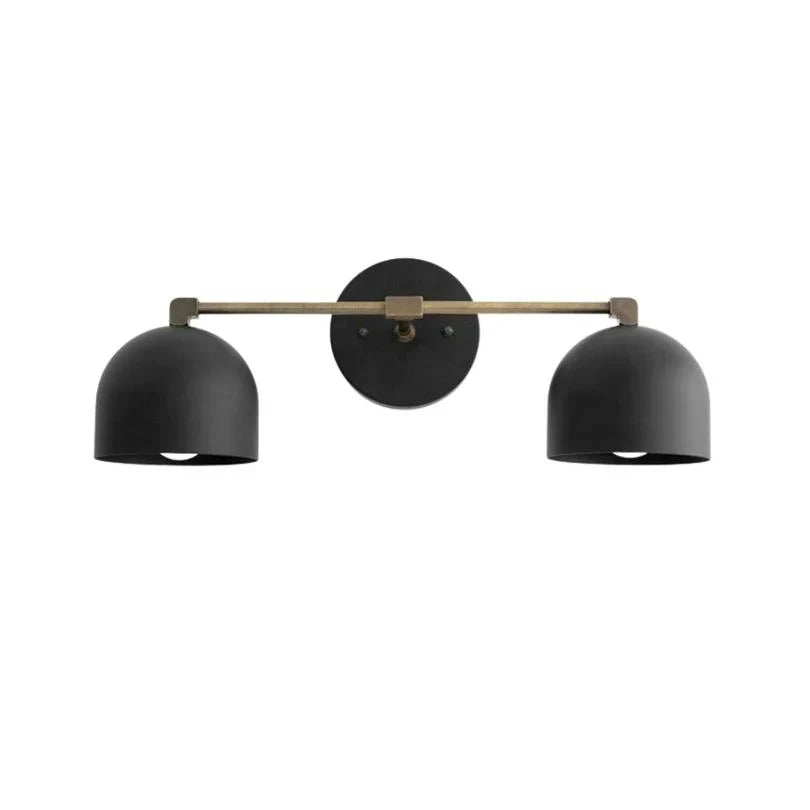 Nordic Metal Deep Ball Vanity Sconce