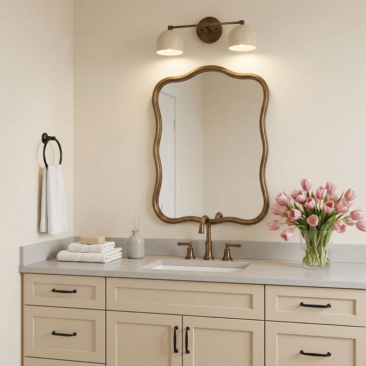 Nordic Metal Deep Ball Vanity Sconce