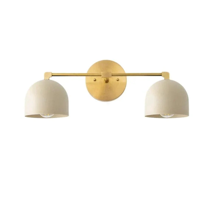 Nordic Metal Deep Ball Vanity Sconce