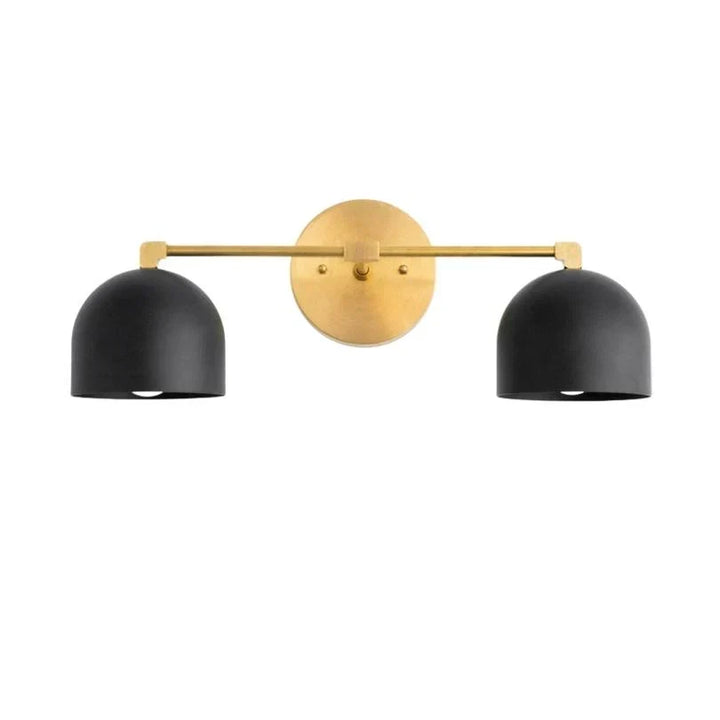 Nordic Metal Deep Ball Vanity Sconce