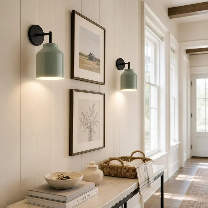 Nerys Nordic Minimalist Scandinavian Metal Wall Lamp