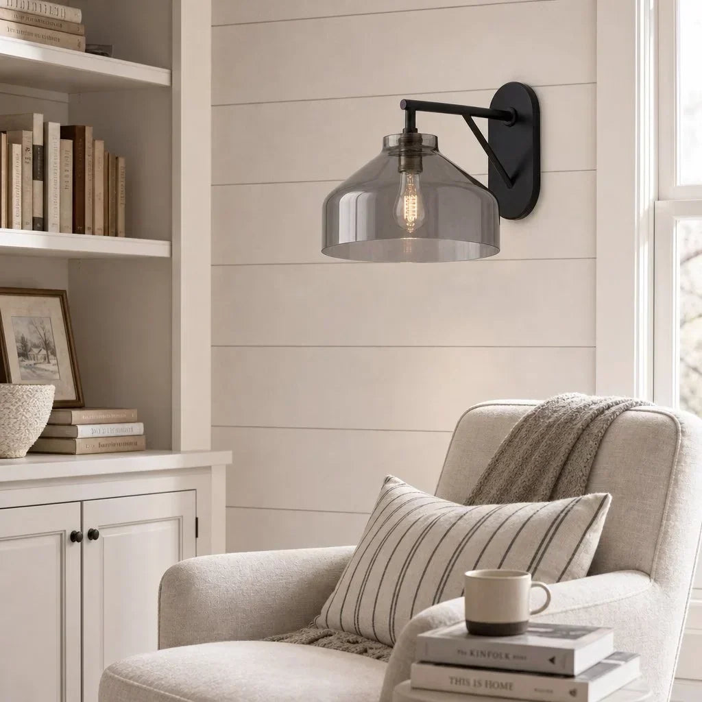 Nerys Nordic Minimalist Scandinavian Metal Wall Lamp