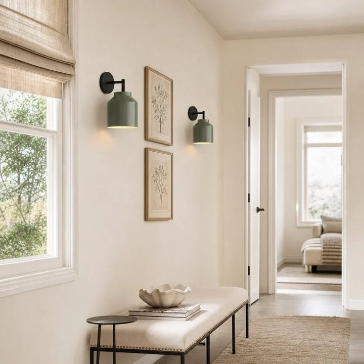 Nerys Nordic Minimalist Scandinavian Metal Wall Lamp