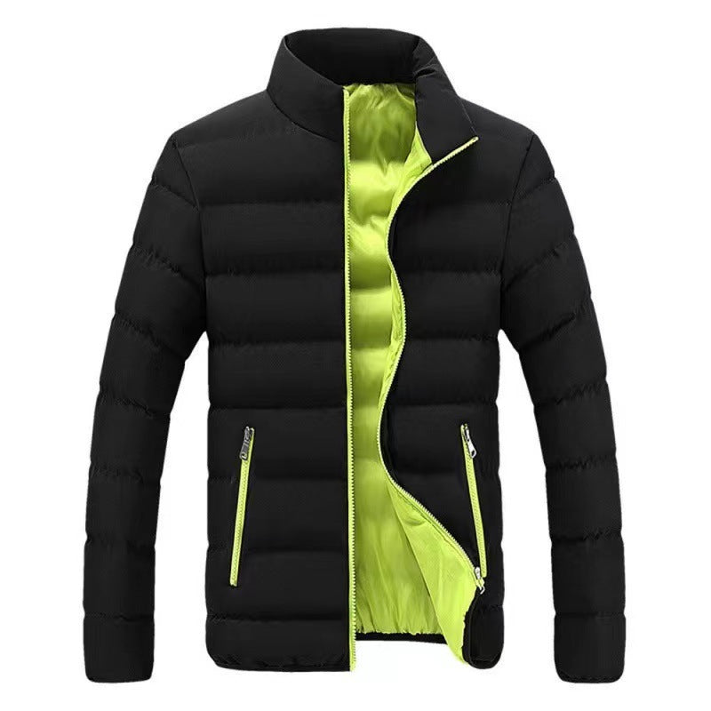 Reinhold | Mens Down Jacket with Contrast Lining — Puffer Jacket in 9 Color Variants M–3XL | Westmere