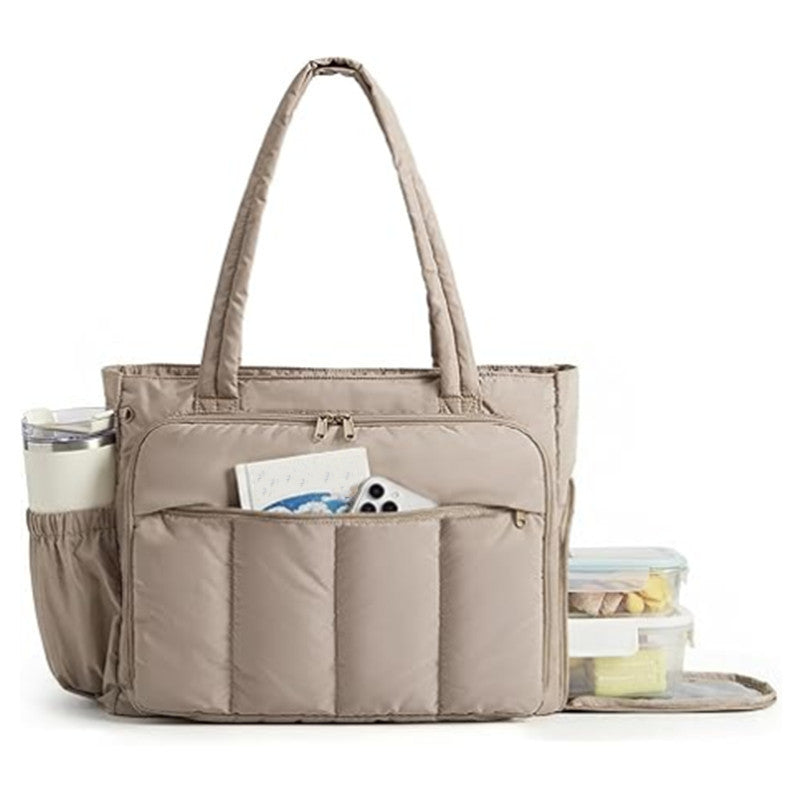 Premium Insulated Lunch Tote with Laptop Compartment - Water-Resistant