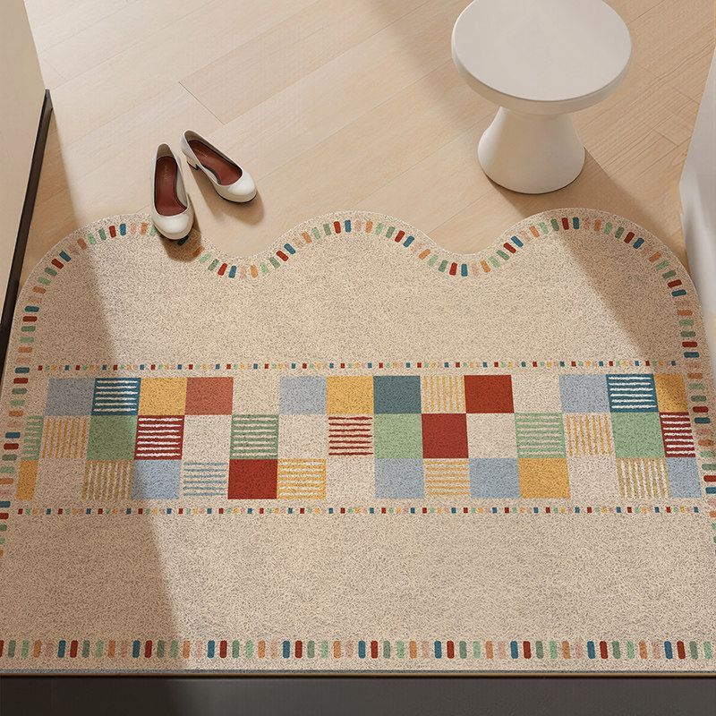 Playful Puzzle Piece Area Rug – Artistic Design for Any Room