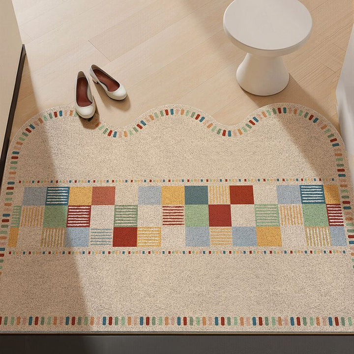 Playful Puzzle Piece Area Rug – Artistic Design for Any Room