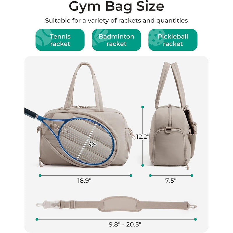 Premium Tennis Racket Carrying Bag with Shoulder Strap